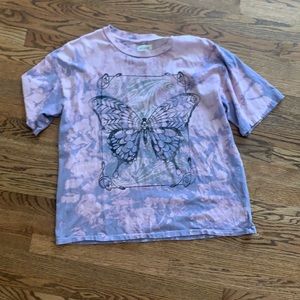 Butterfly tie dye- groovy!